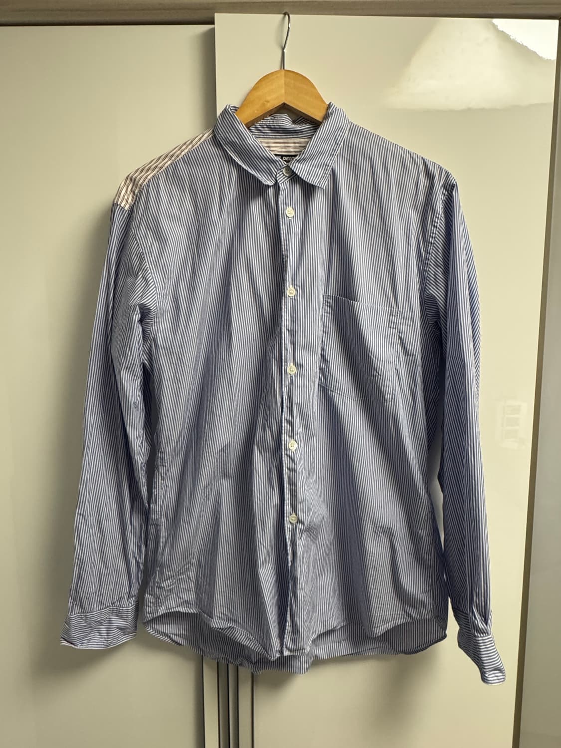 꼼데 옴므 듀스 스트라이프 셔츠 L 상품이미지1