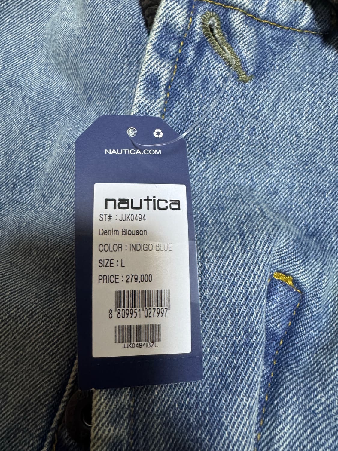 노티카 JP 데님자켓 상품이미지4