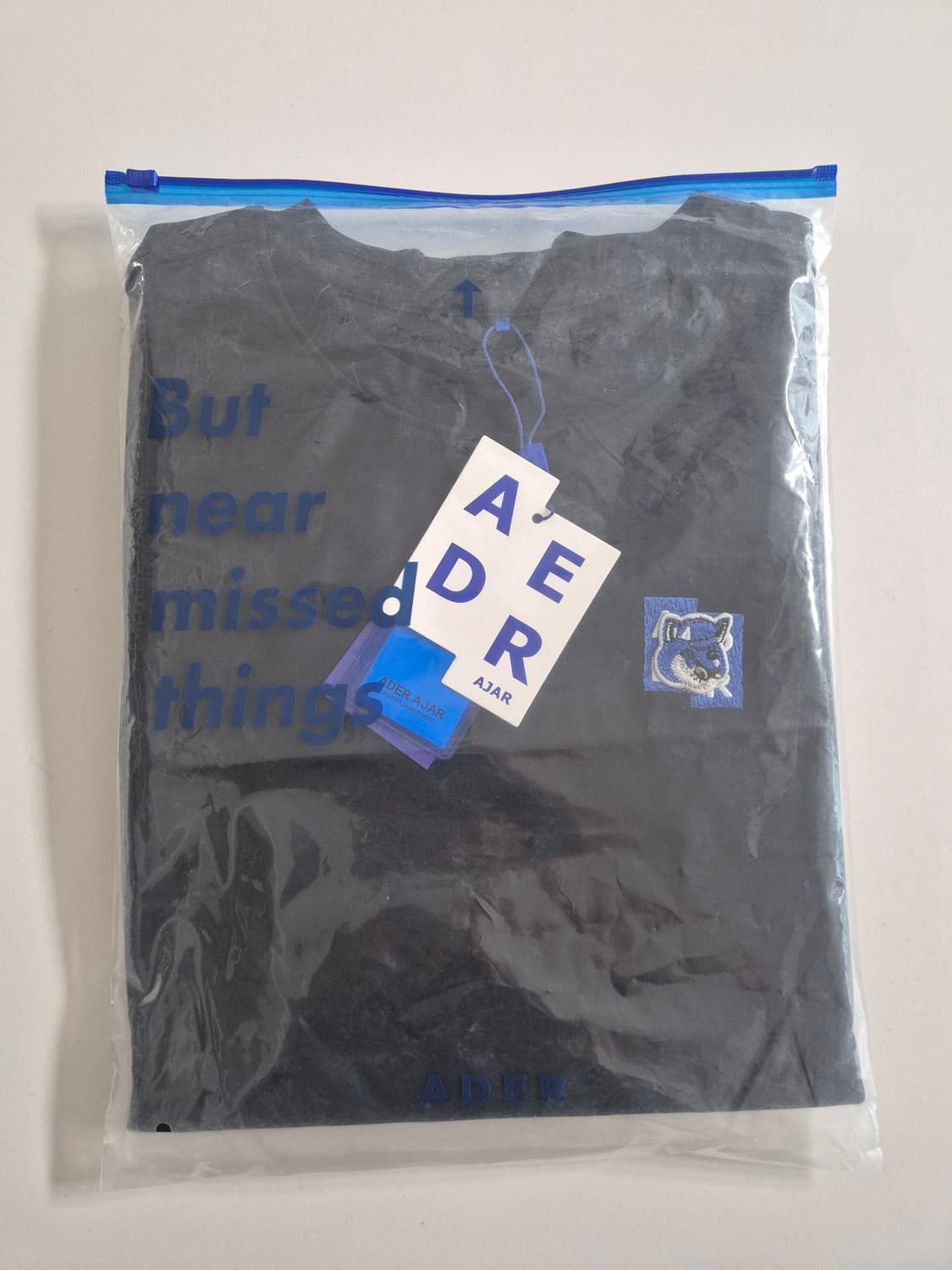 ADER ERROR 아더에러 & 메종키츠네 로고 반팔 티셔츠 상품이미지5