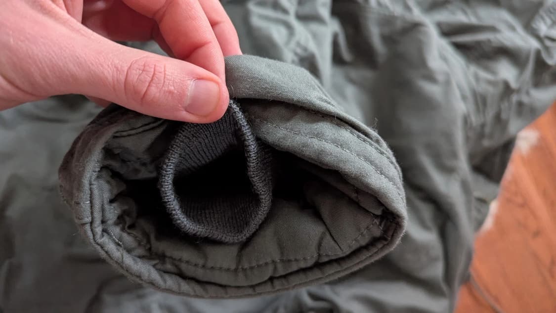 80s 미공군 납품용 그린브라이어 인더스트리 N-3B 파카 올리브그린 상품이미지9