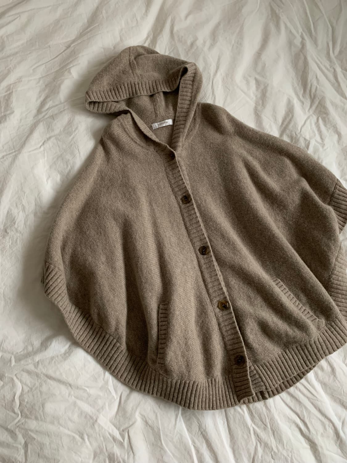 베이지 오버 케이프 상품이미지2