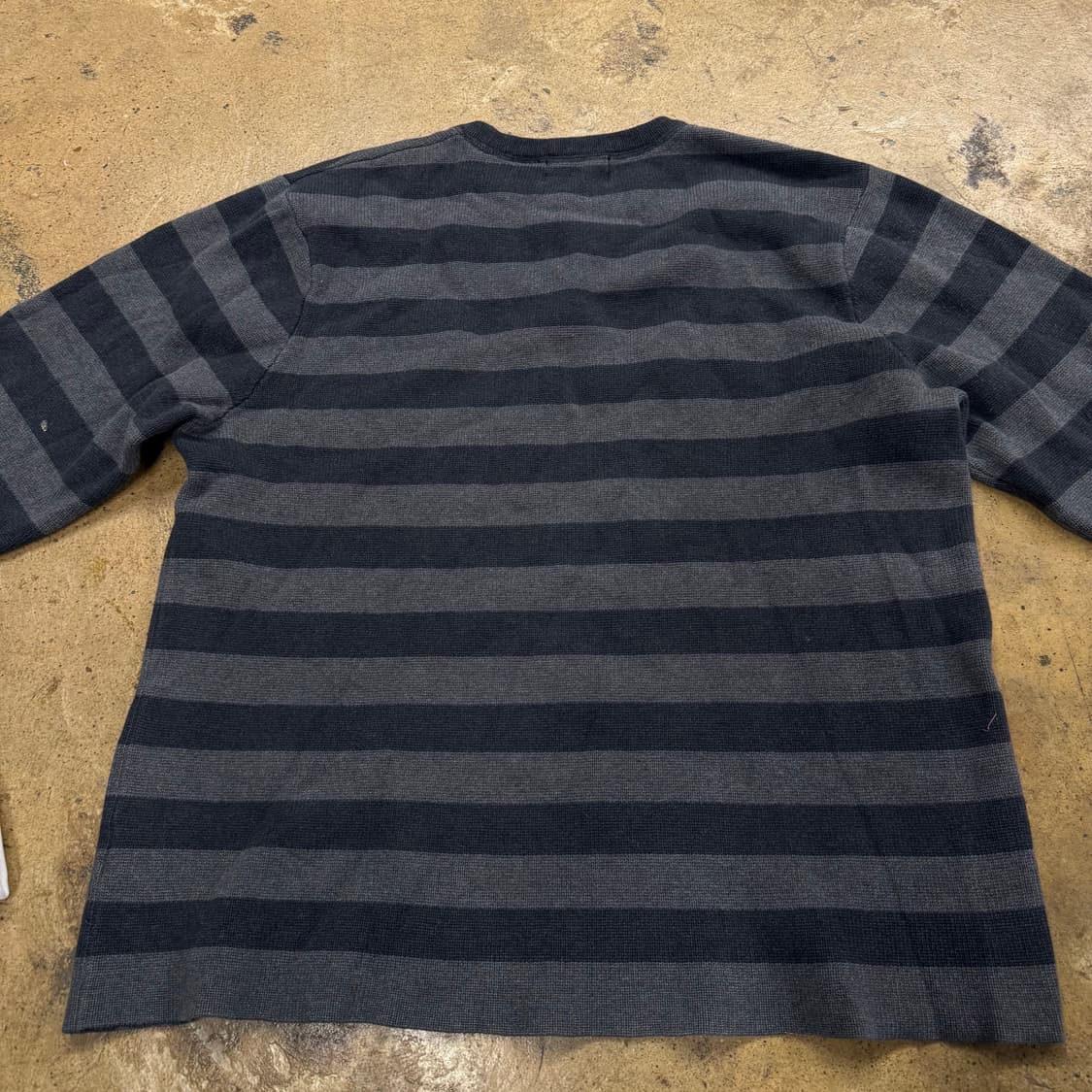 폴로 진스 컴퍼니 그레이 스트라이프 단가라 긴팔 니트 상품이미지4