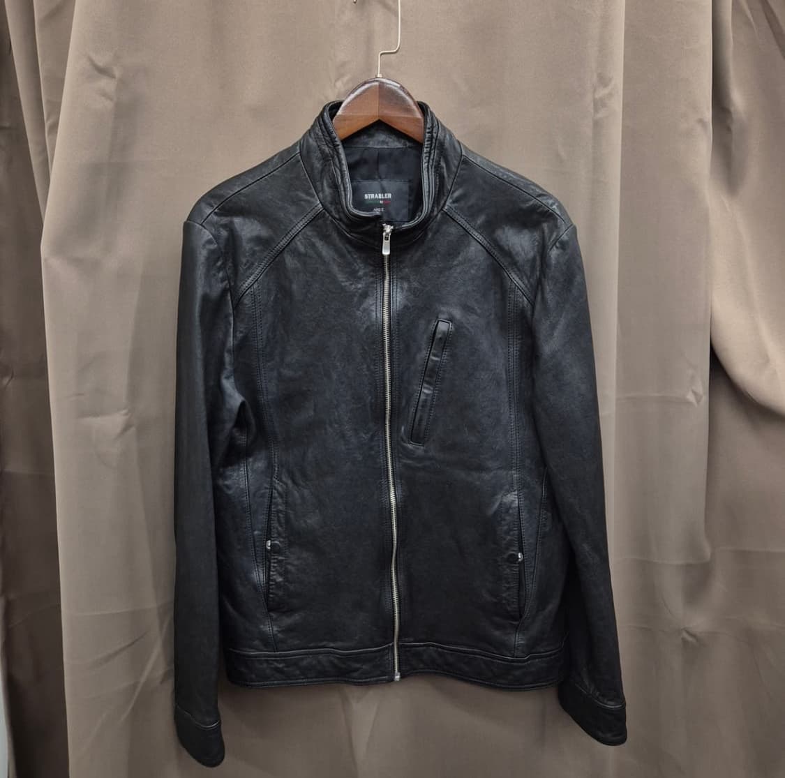 양가죽 자켓 블랙 상품이미지1