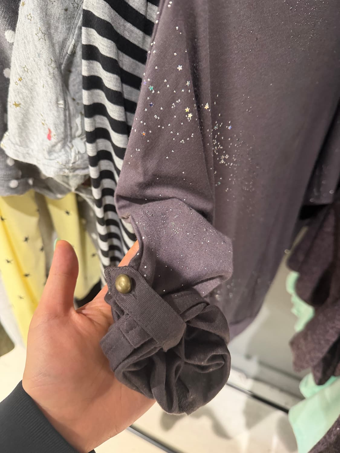 Gemstone star pattern long sleeve 상품이미지8