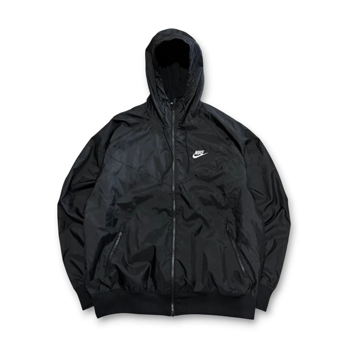 Nike 스우시 윈드브레이커 BK 후드 바람막이 자켓 상품이미지1
