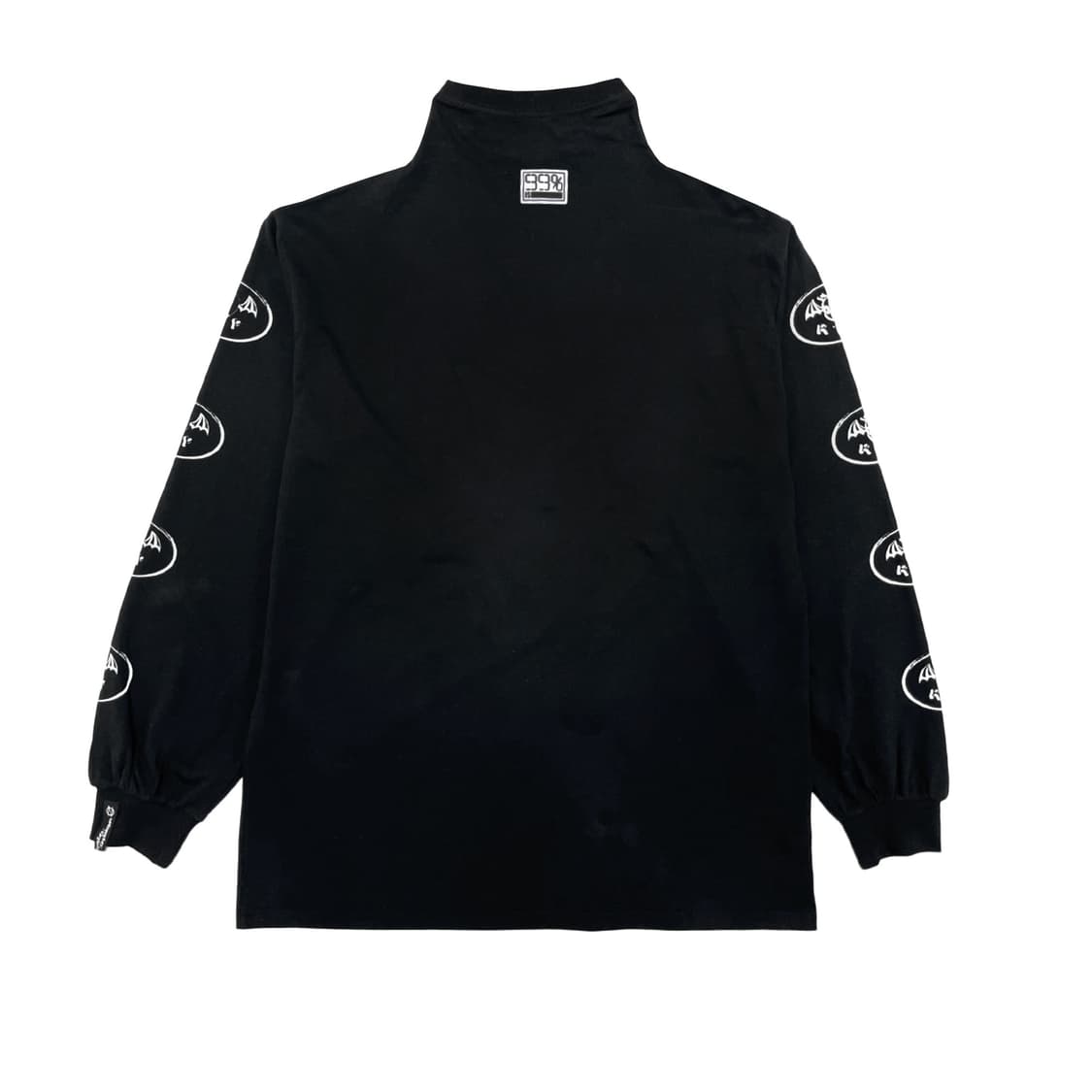 99퍼센트이즈 99%IS 바조우 REST IN PUNK 롱 슬리브 블랙 상품이미지2