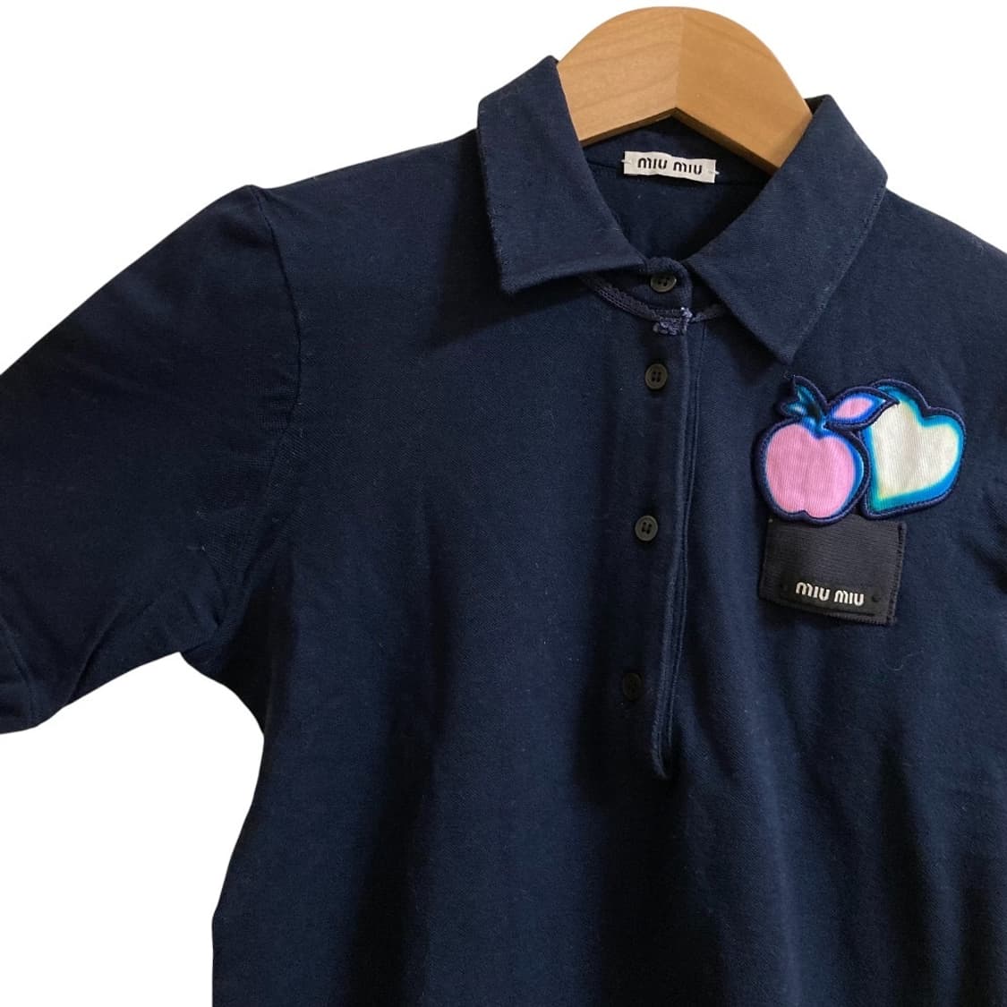 Miu Miu 패치 폴로 상품이미지4