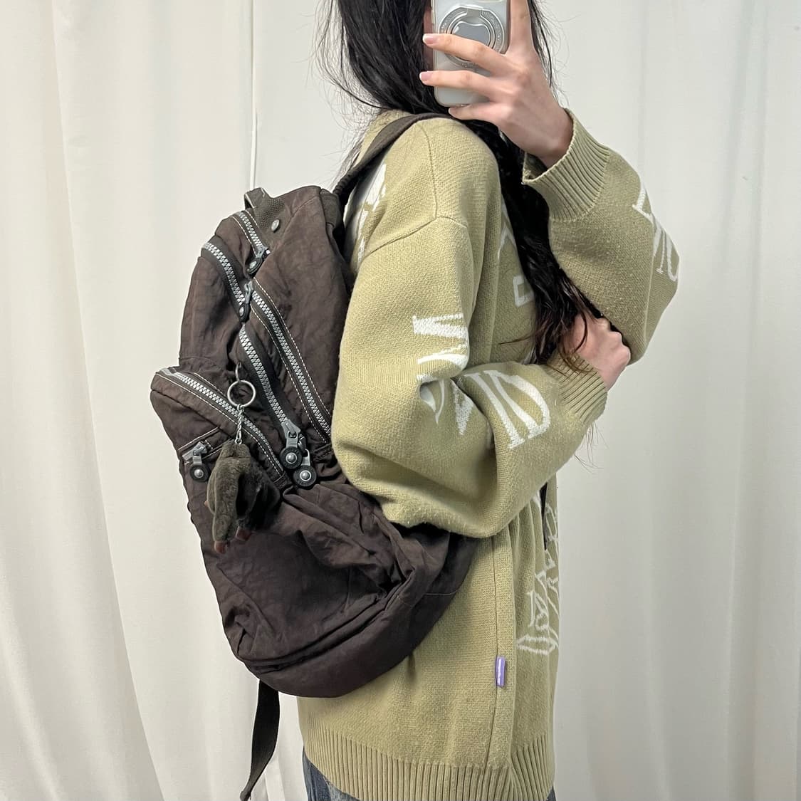 Kipling Backpack Brown 상품이미지2