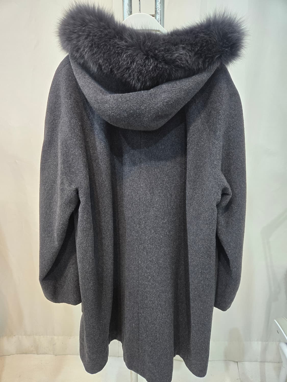 폭스퍼 후드 코트 상품이미지5