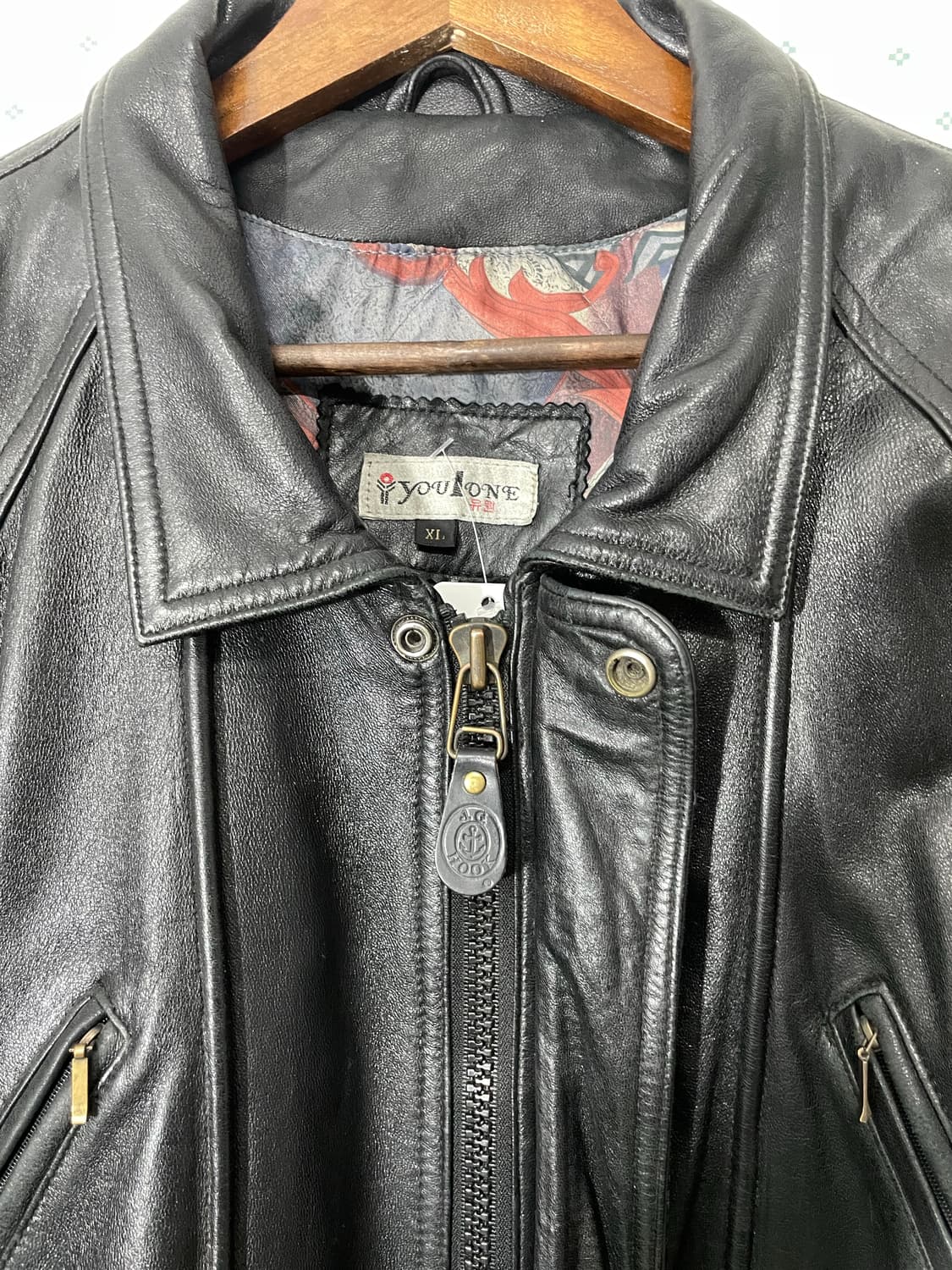 빈티지 레더 카코트 상품이미지8