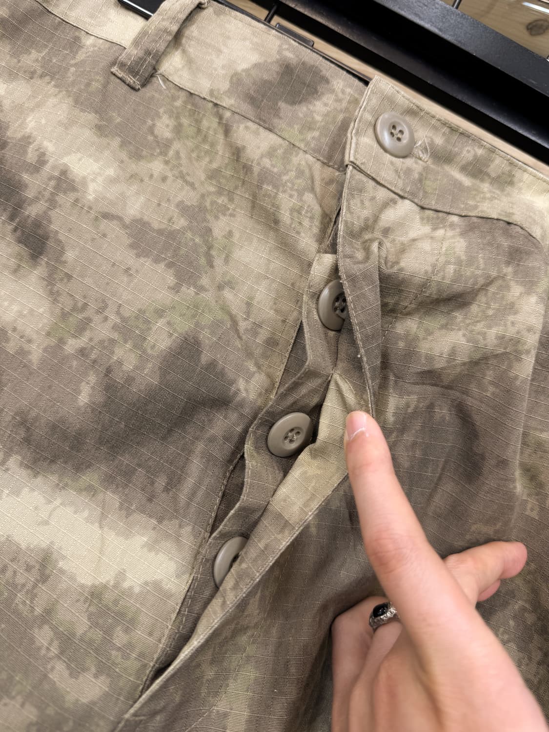 U.S 아미 밀리터리 립스탑 카고 팬츠 상품이미지8