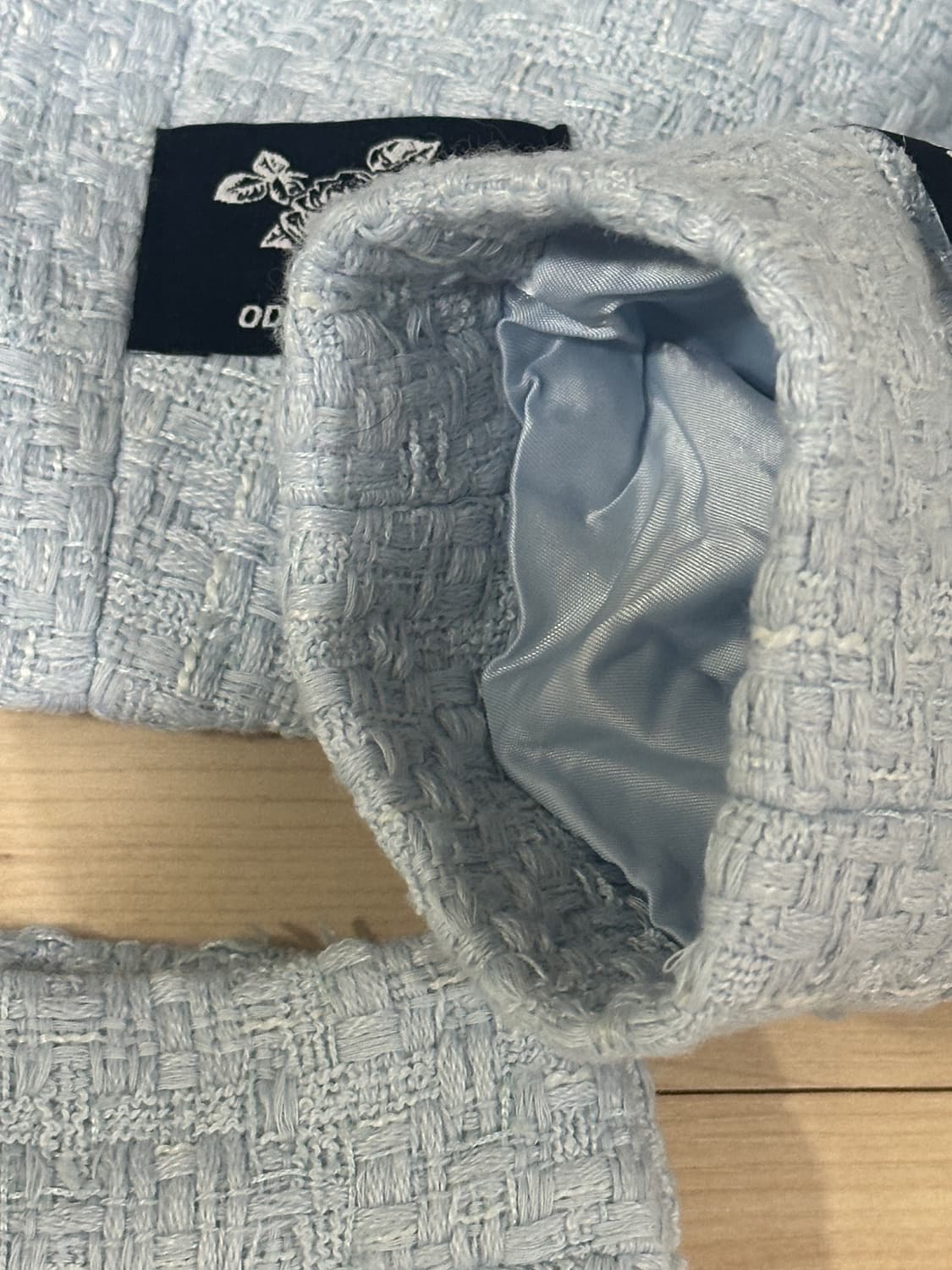 오드원아웃 트위드 셋업 숏자켓,미니스커트 S사이즈 상품이미지6