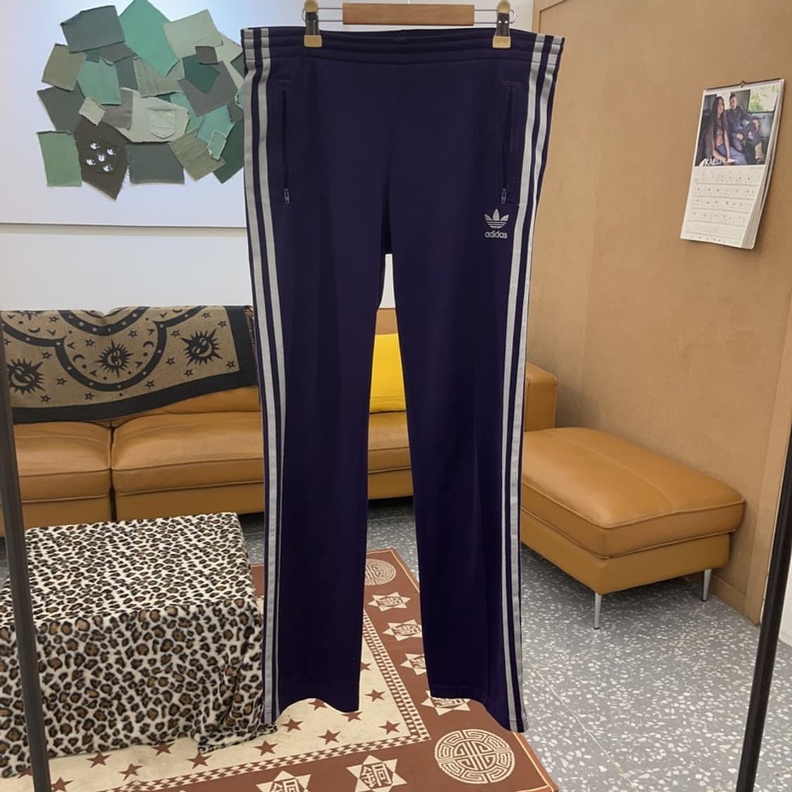 아디다스 파이어버드 Y2K 레트로 딥퍼플 트랙팬츠 95 C09523 상품이미지3