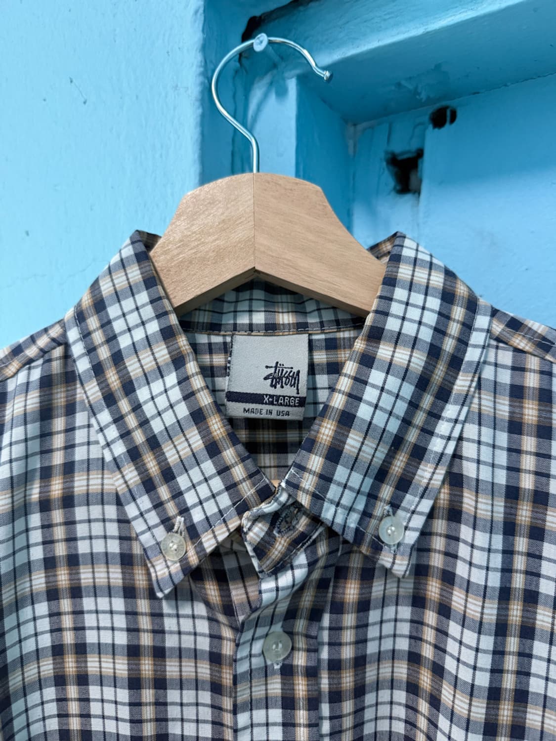 90s 스투시 셔츠 USA made 상품이미지4