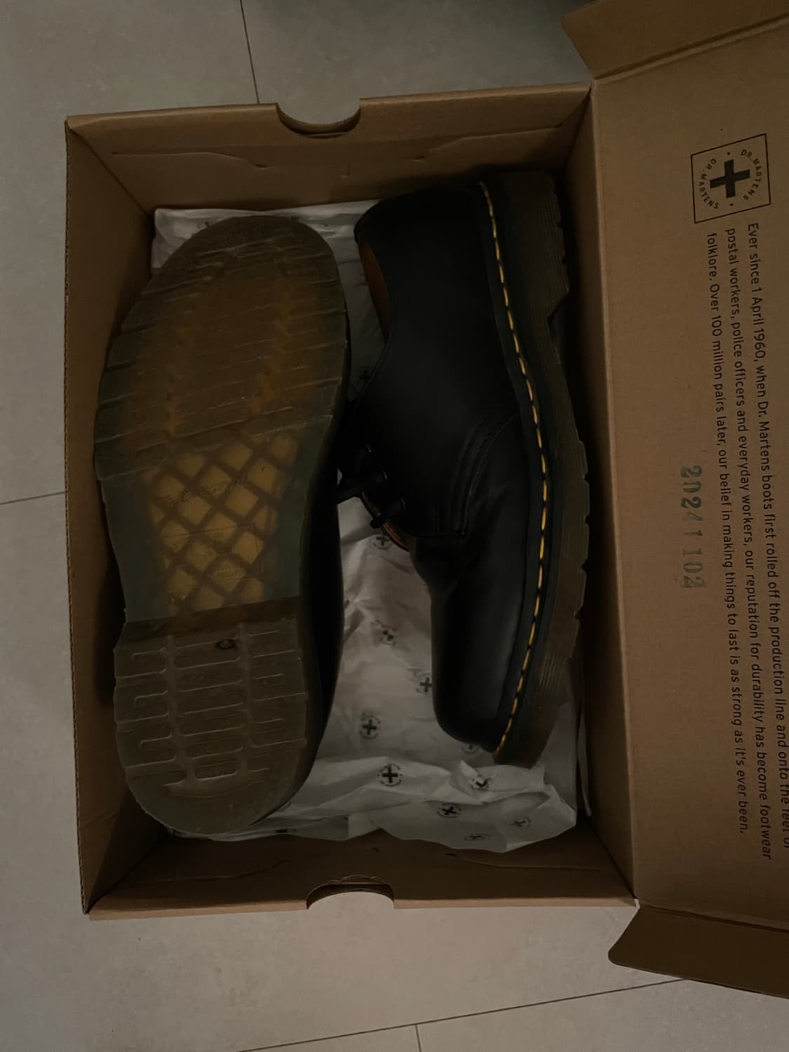 닥터마틴 1461 스무스 블랙 260 uk7 상품이미지1