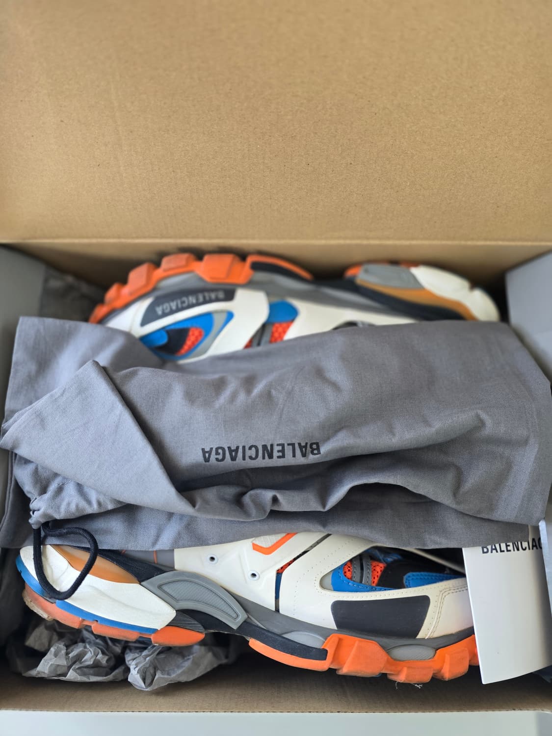 발렌시아가 트랙슈즈 오렌지(42) 상품이미지9