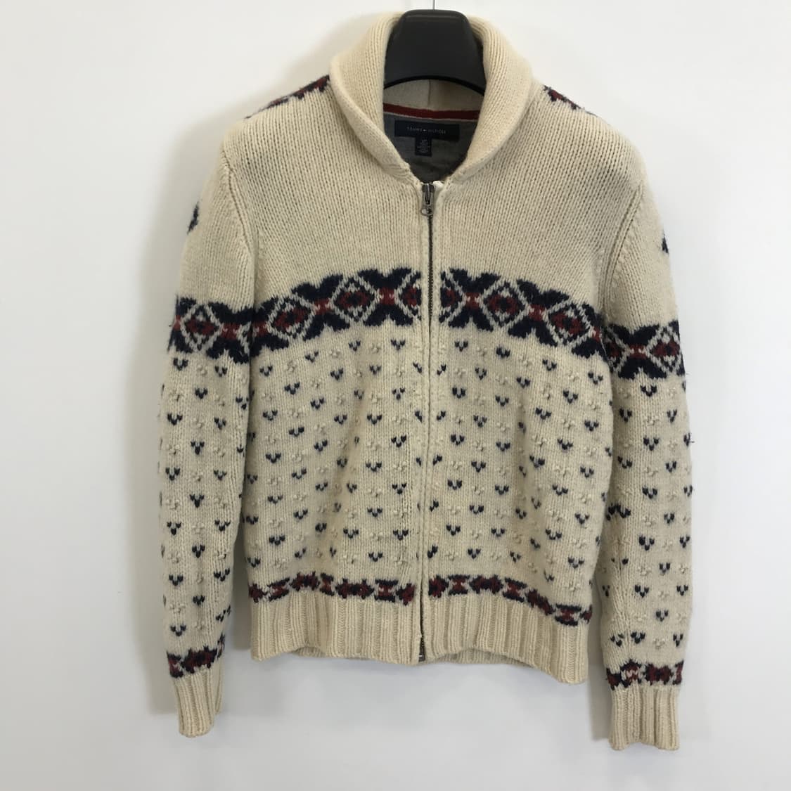 타미힐피거 빈티지 코위찬 니트집업 [S] 상품이미지1