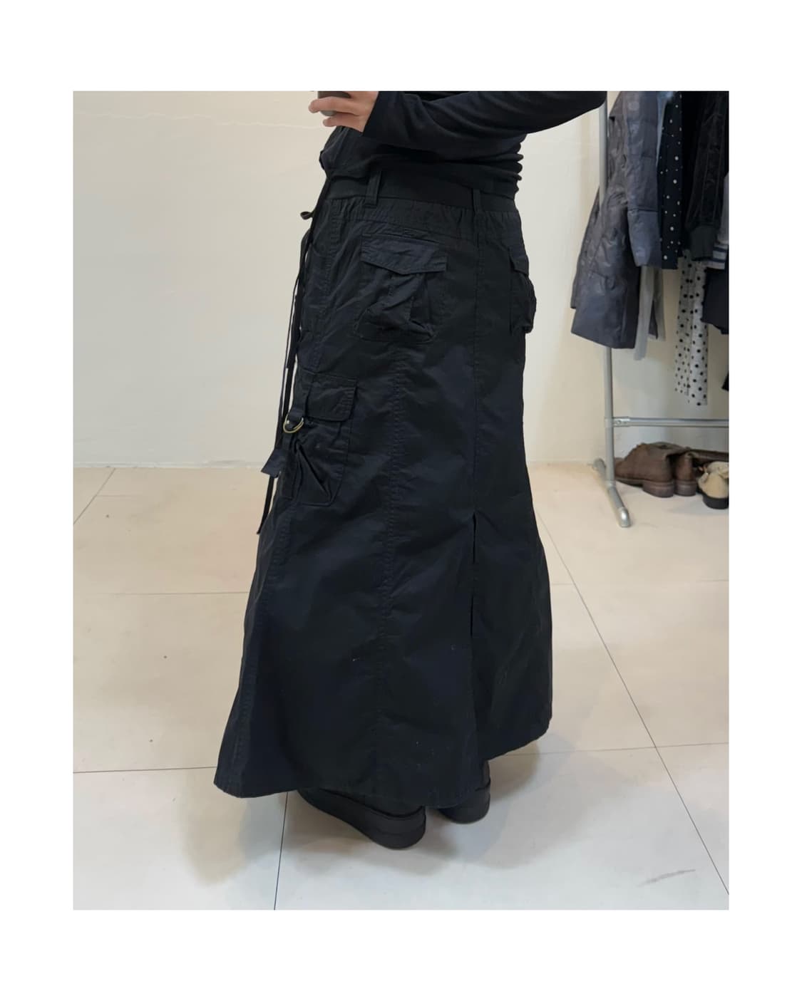 빈티지 롱 스커트 상품이미지2