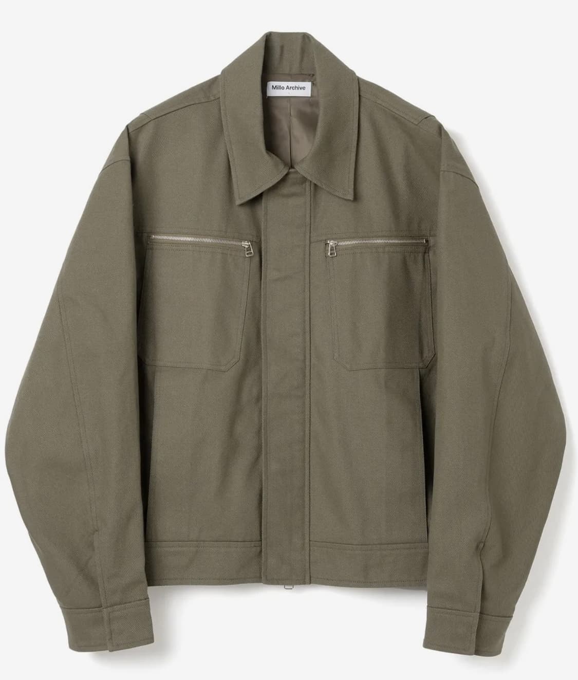 밀로아카이브 커버링 트러커 자켓(카키 베이지) M 상품이미지1