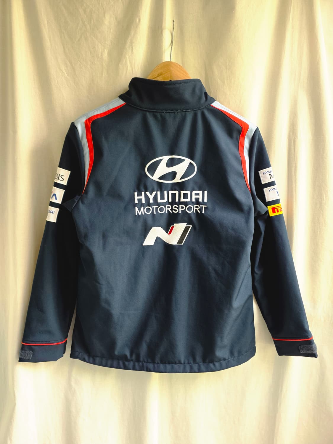 현대모터스포츠 WRC 소프트쉘 레이싱자켓/현대N 자켓 S 상품이미지3