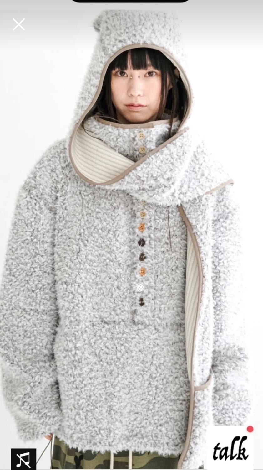 샵페어리 플러리 하프단추 니트 상품이미지1