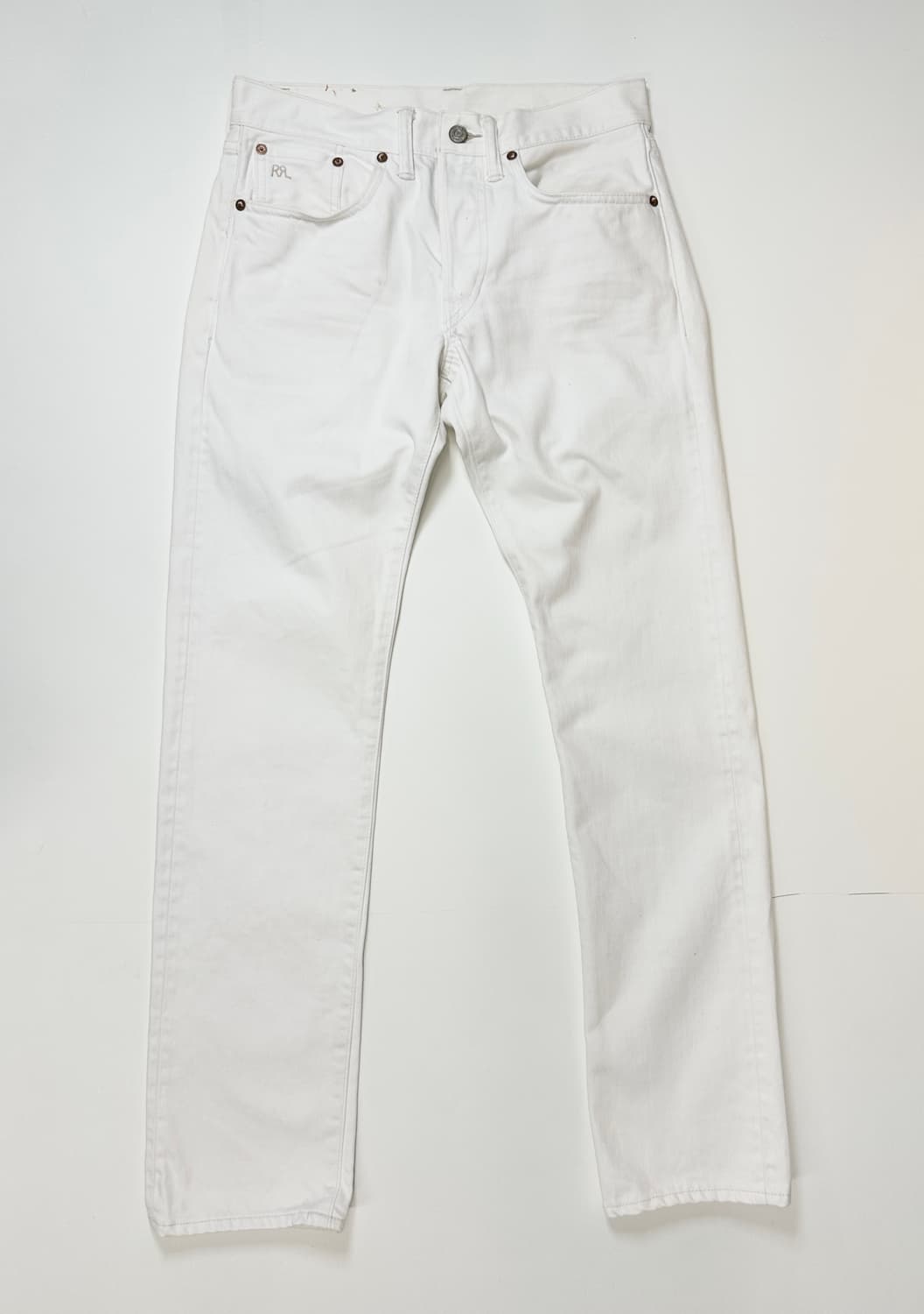 더블알엘 스트레이트 화이트 데님 29x30 상품이미지3