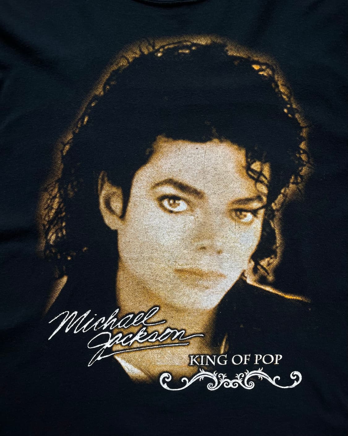 2000s Michael Jackson Print 1/2 T-Shirt 상품이미지3