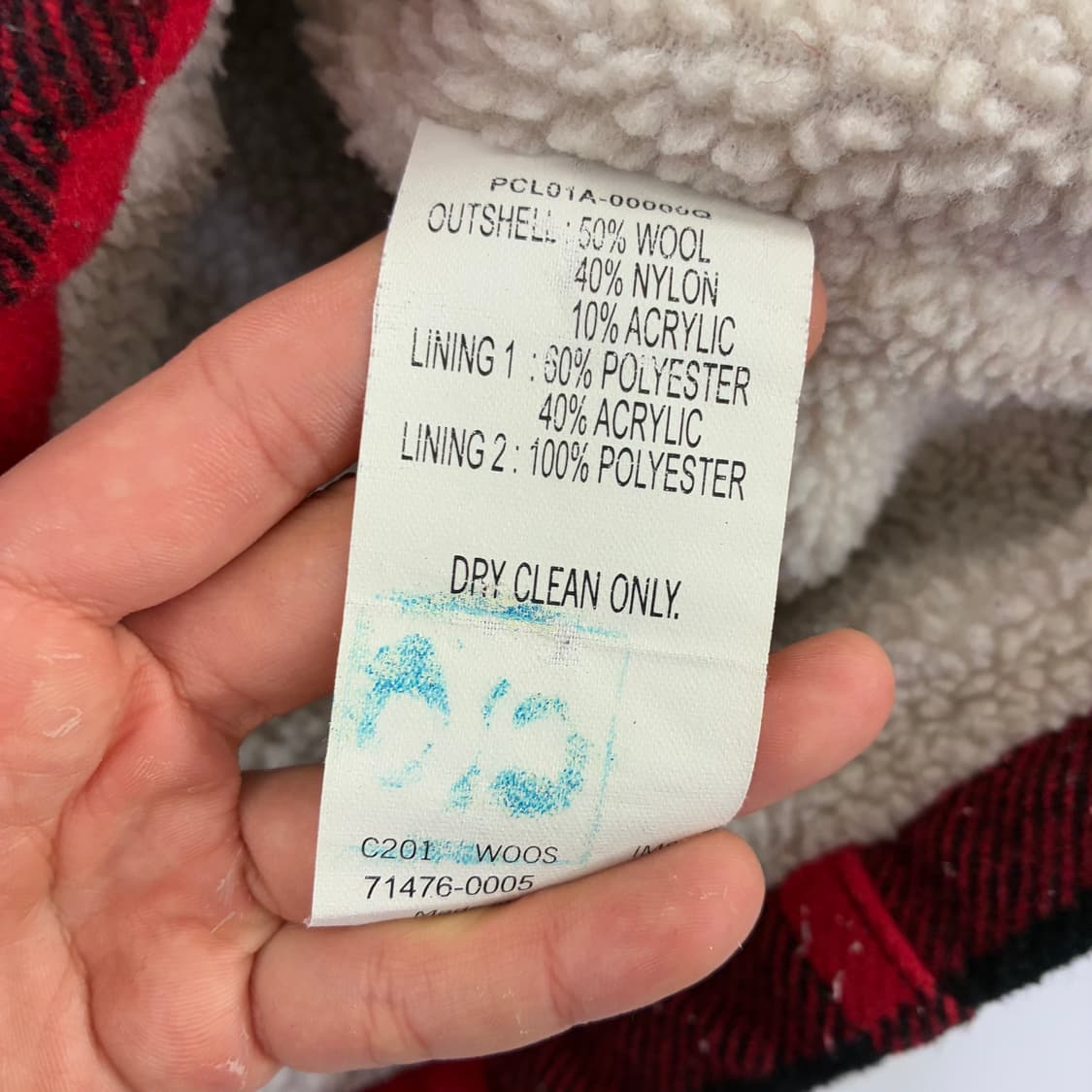 Levi‘s  리바이스 타탄 체크 쉐르파 트러커 자켓 상품이미지9