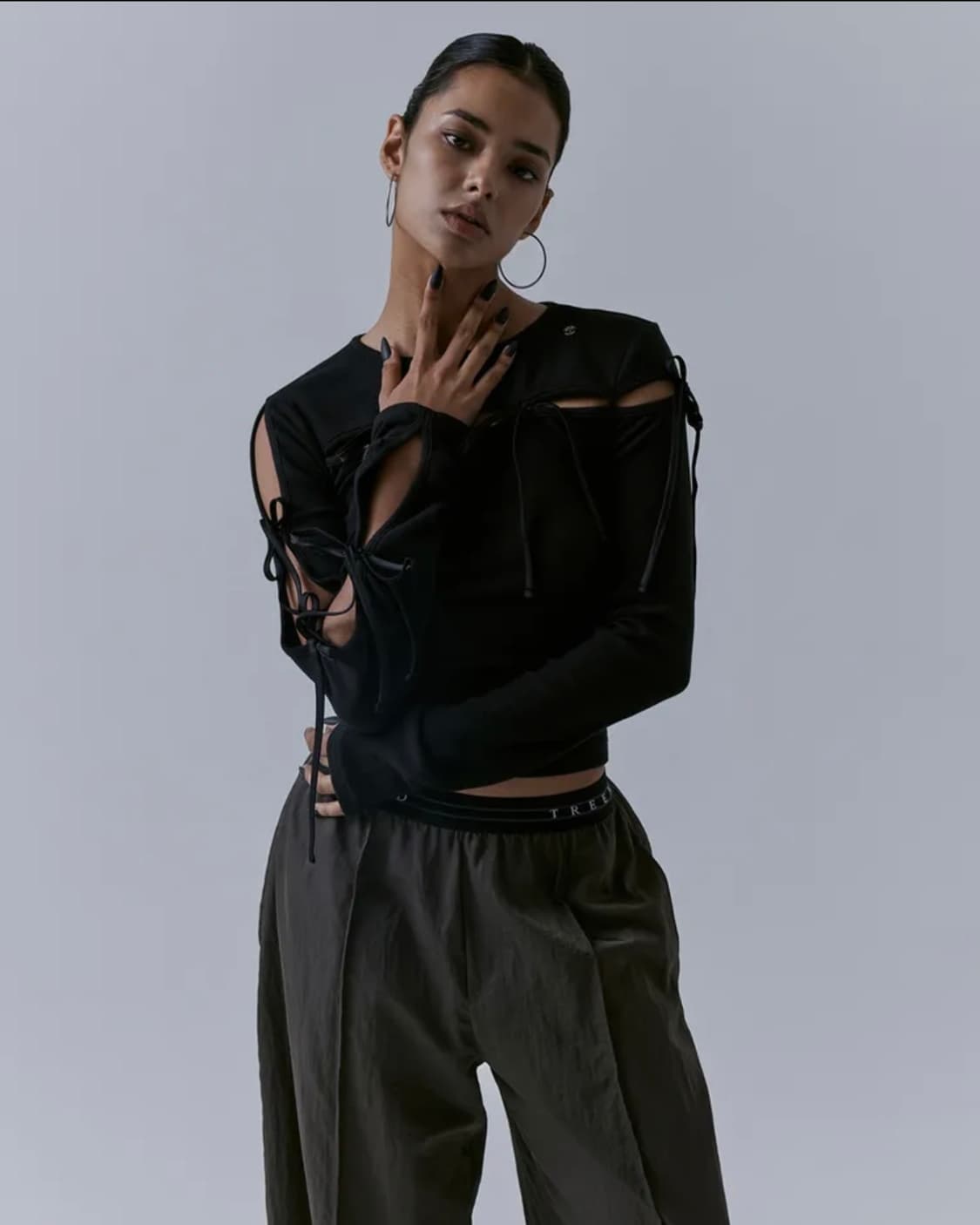 트리밍버드 Slit Strap Long Sleeve 슬릿 스트랩 롱슬리브 상품이미지2