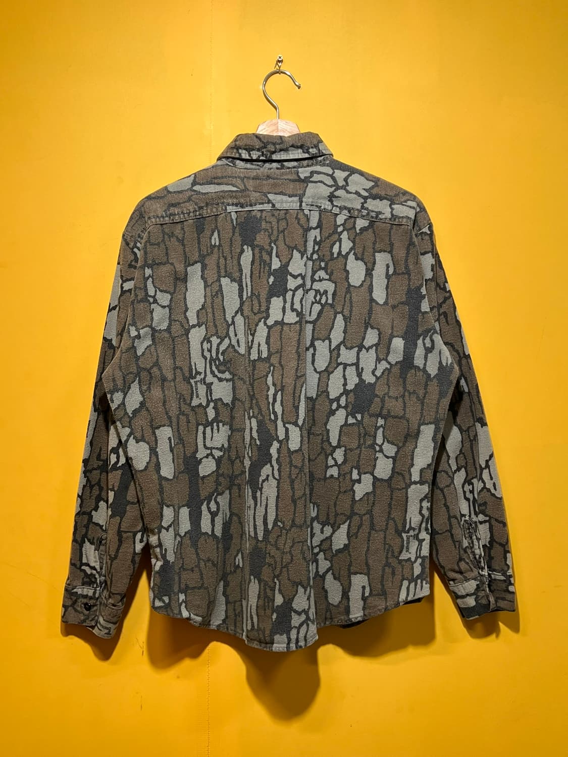 80s [XL] 윈체스터 Trebark 카모 플란넬 셔츠 상품이미지7