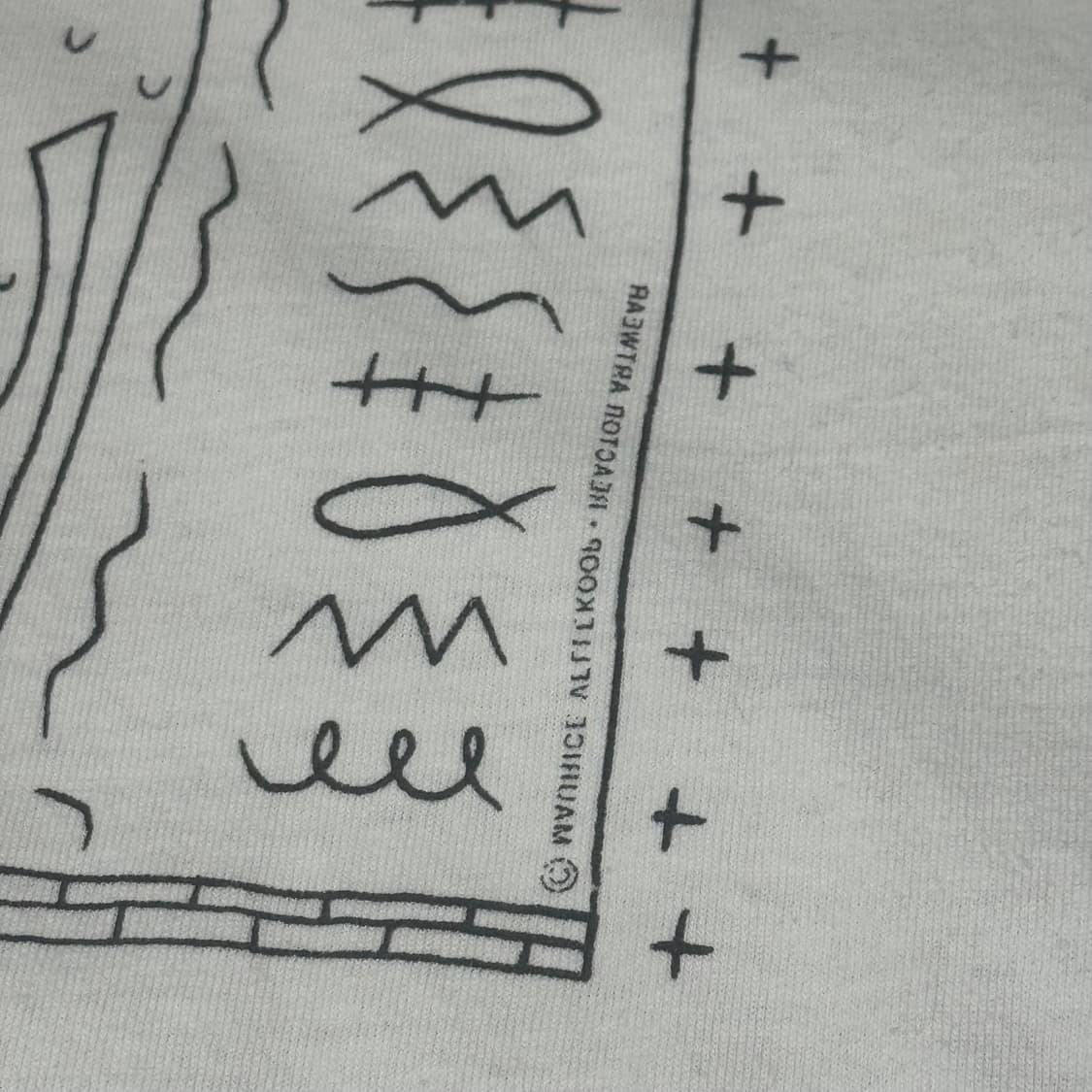 90‘s 애니멀 art t-shirt 상품이미지3