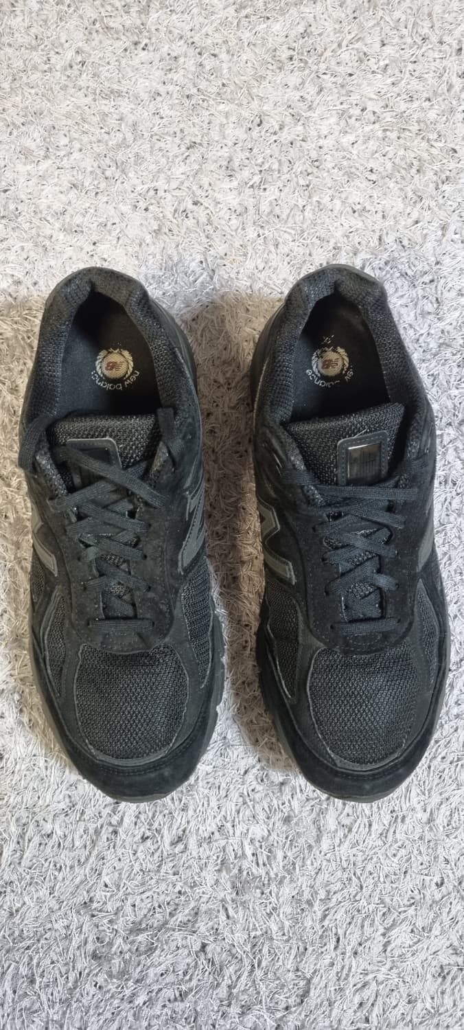 뉴발란스 990v4 트리플 블랙 4e 295 상품이미지5