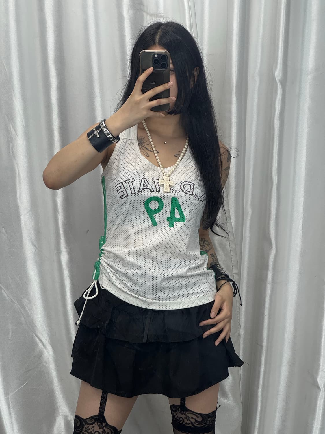 Adidas Shirring Sleeveless Uniforms 상품이미지3