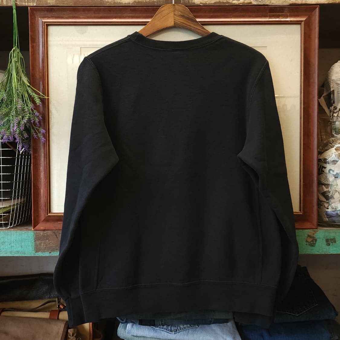 90s 러셀 맨투맨 스웻셔츠 스파르탄 치어 오리지널 빈티지 레터링 S 상품이미지3