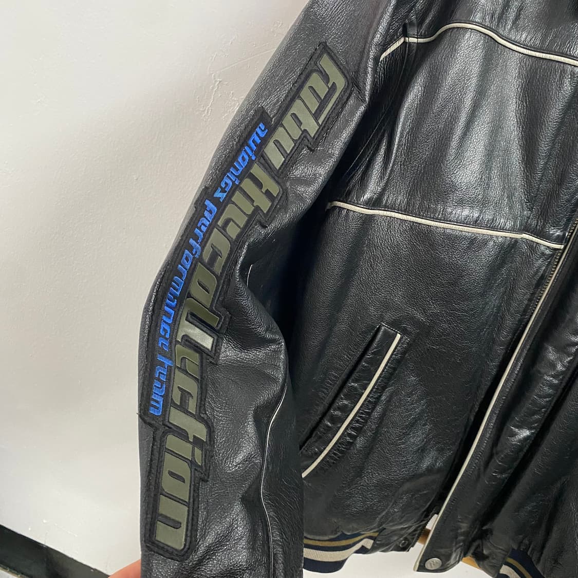 L fubu 레더 스타디움자켓 상품이미지4