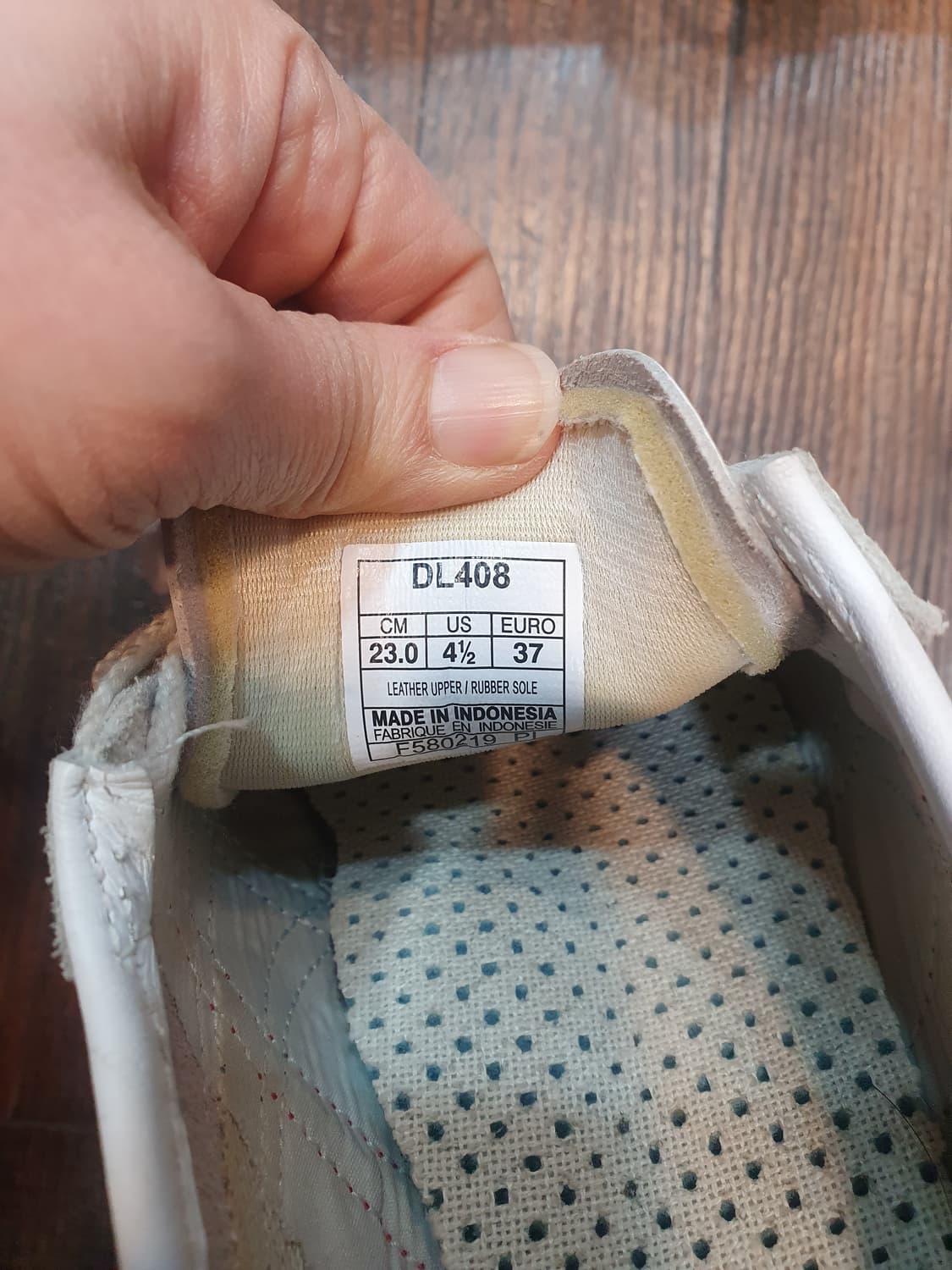 오니츠카타이거 흰/파/빨 스니커즈230 상품이미지4