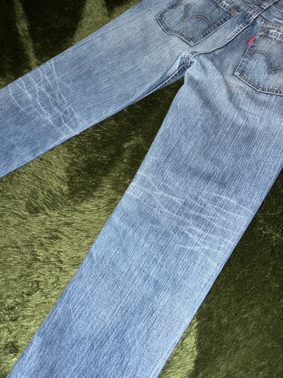 [W28/L31] 00s 리바이스 재팬 오리지널 빈티지 워싱 데님 팬츠 상품이미지9