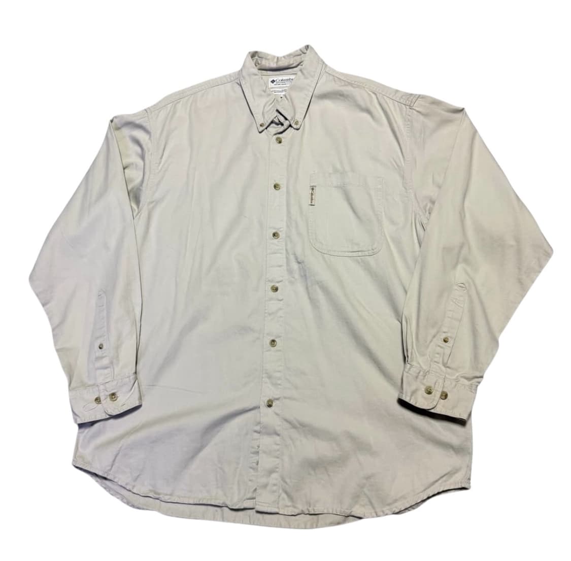 컬럼비아 USA 빈티지 베이지 셔츠 상품이미지1