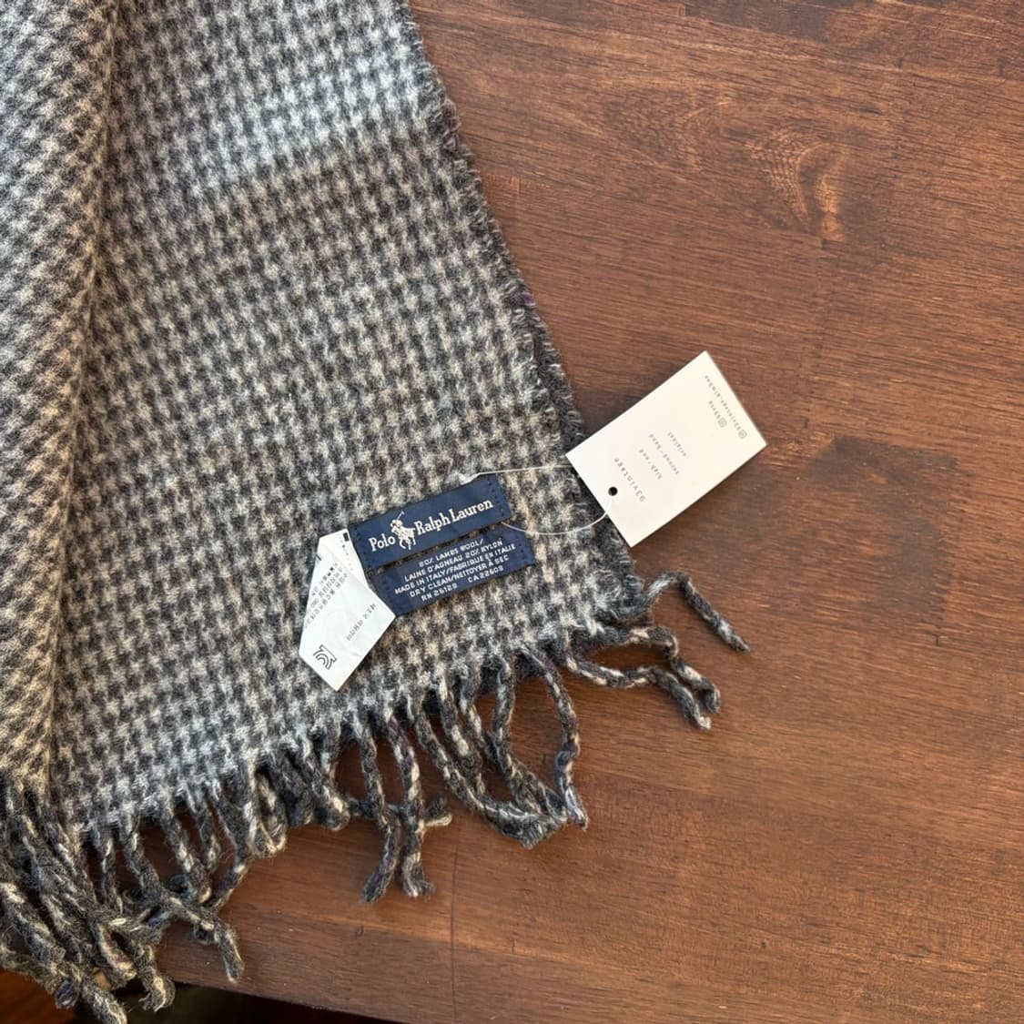 15487 - 폴로 랄프로렌 체크 울 머플러 (램스 울 80%) 상품이미지3