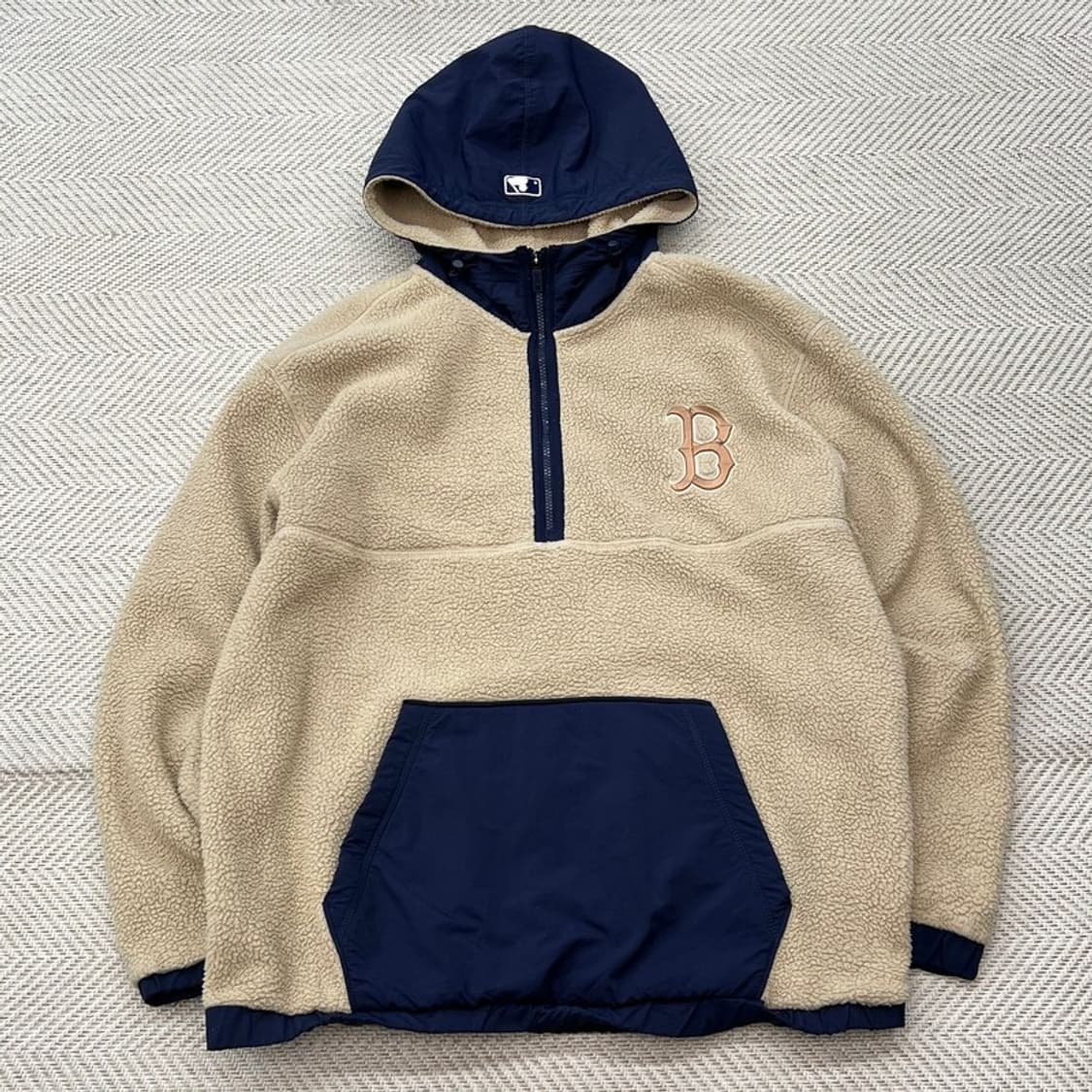 MLB 플리스 아노락 r2705 상품이미지1