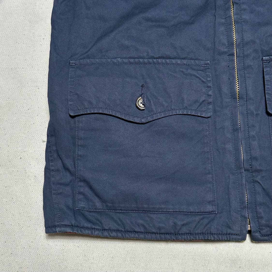 S 폴로랄프로렌 울 체크 리버시블 자켓  상품이미지8