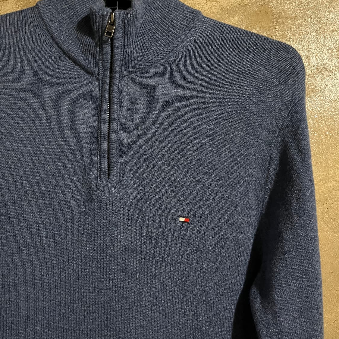 타미힐피거 램스울 반집업 니트 상품이미지2