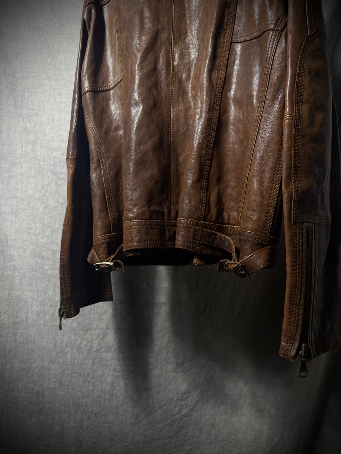 DOLCE & GABBANA Cow Leather Field Jacket 상품이미지6