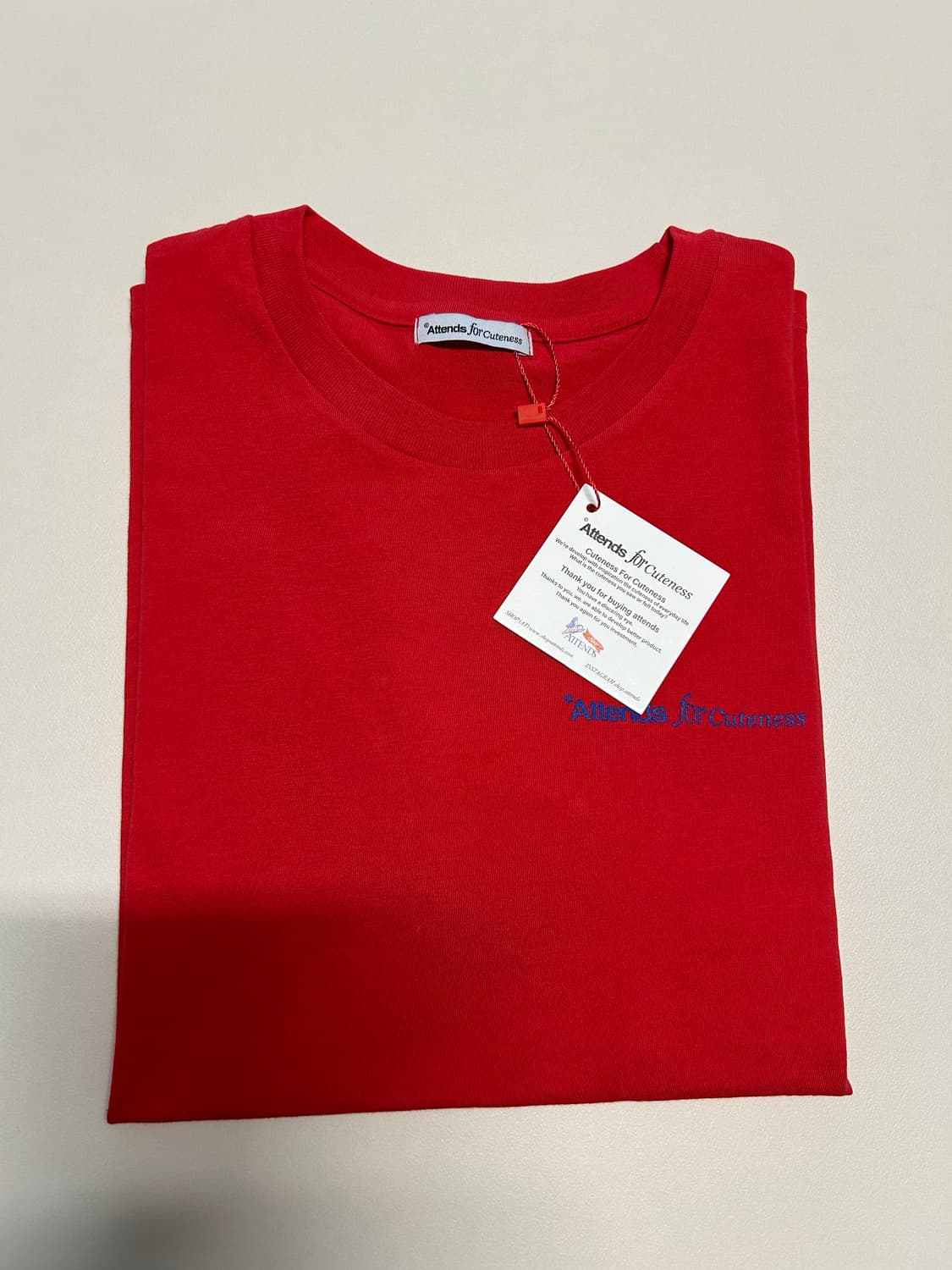 어텐즈 attends 새상품 반팔 상품이미지1