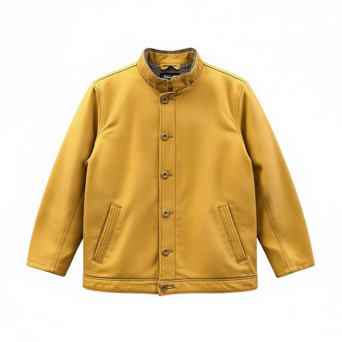 스탠카라 워크 집업자켓 보아안감 윈드가드 5버튼 디테일 상품이미지1