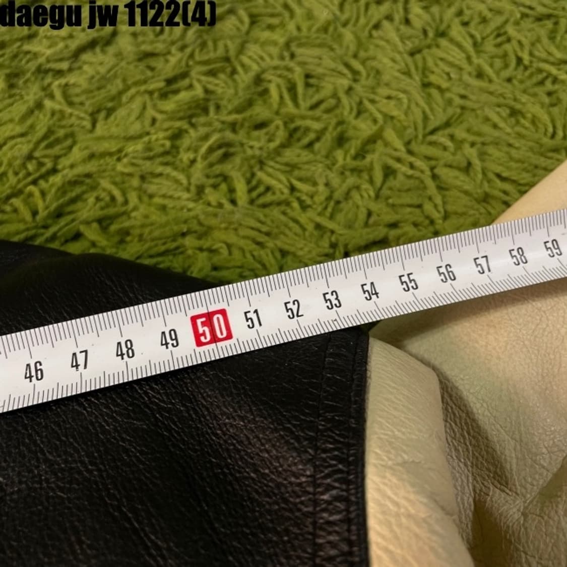 Wws 가죽 바시티 자켓 상품이미지9