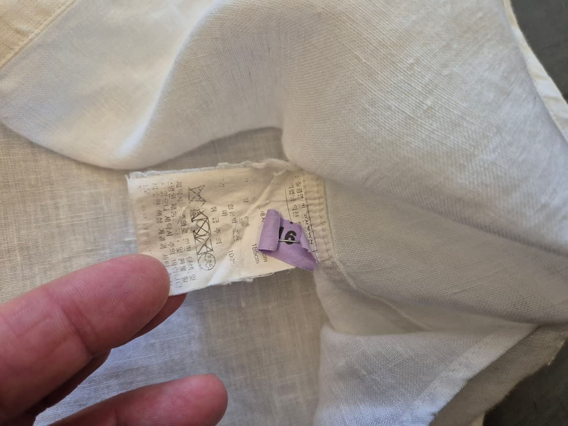 00s DKNY pure 린넨 셔츠 상품이미지7