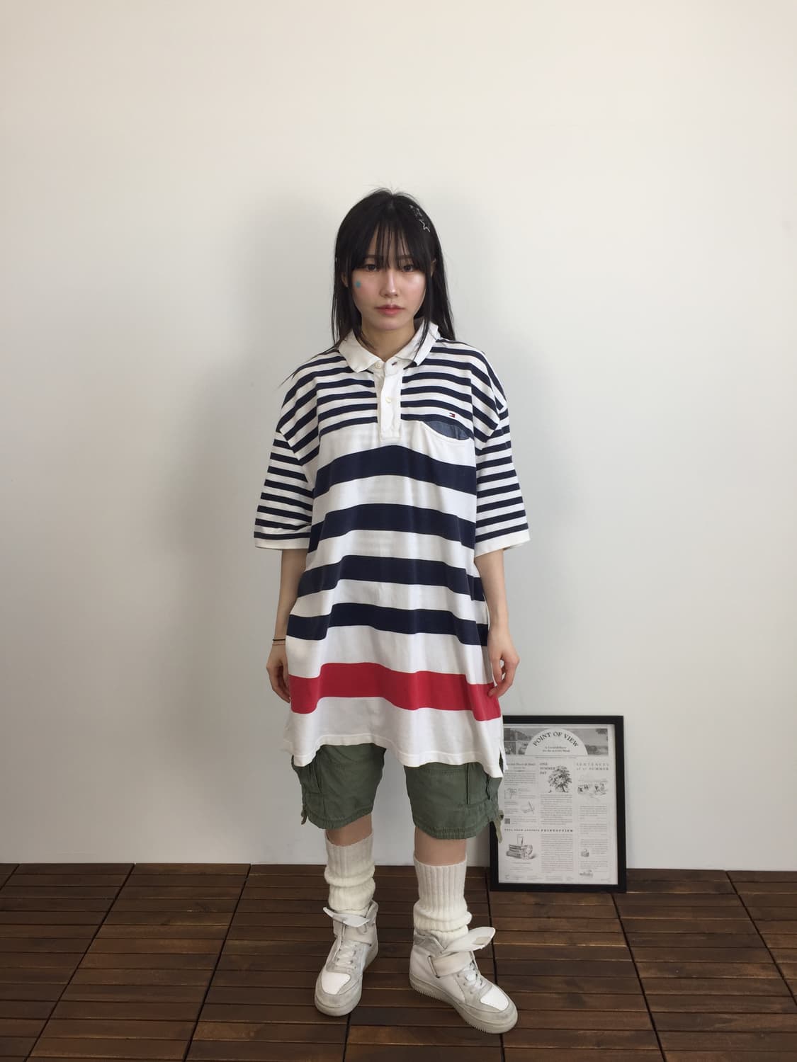 Tommy Hilfiger Stripe Polo Shirt 상품이미지1