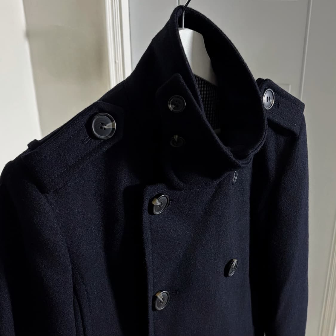 Clriden 하이넥 피코트 상품이미지3