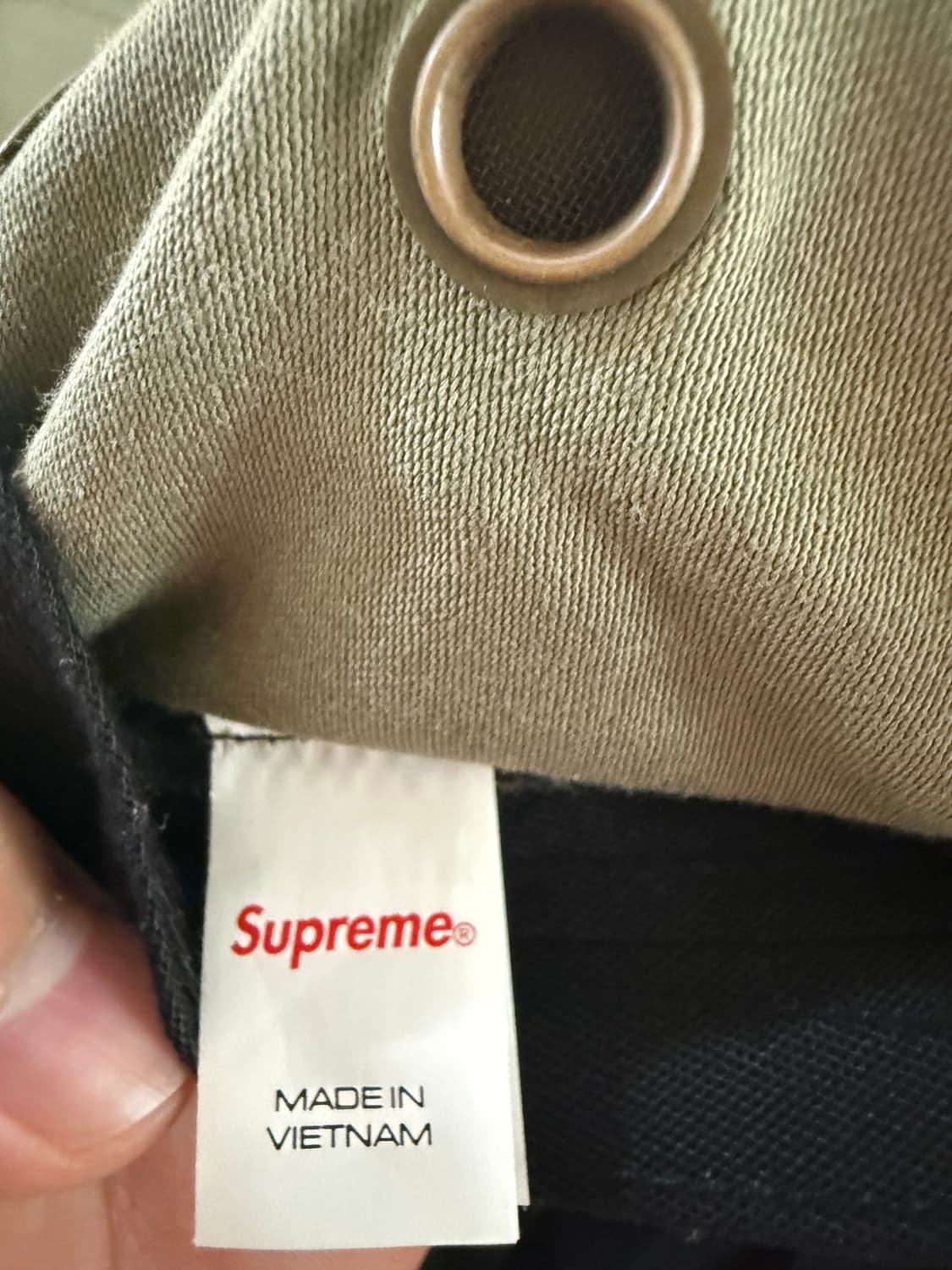 슈프림 캠프캡 Olive - 23FW 상품이미지8